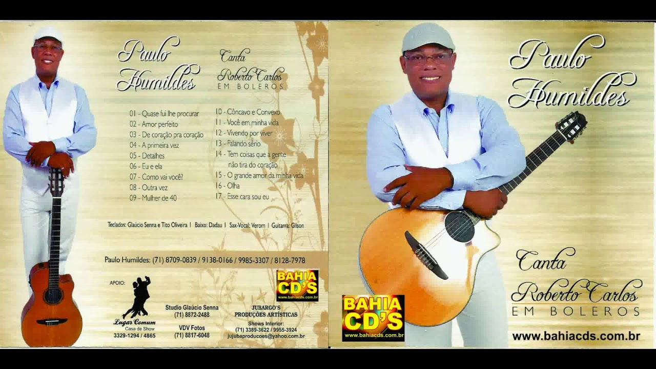 Paulo Humildes Canta Roberto Carlos