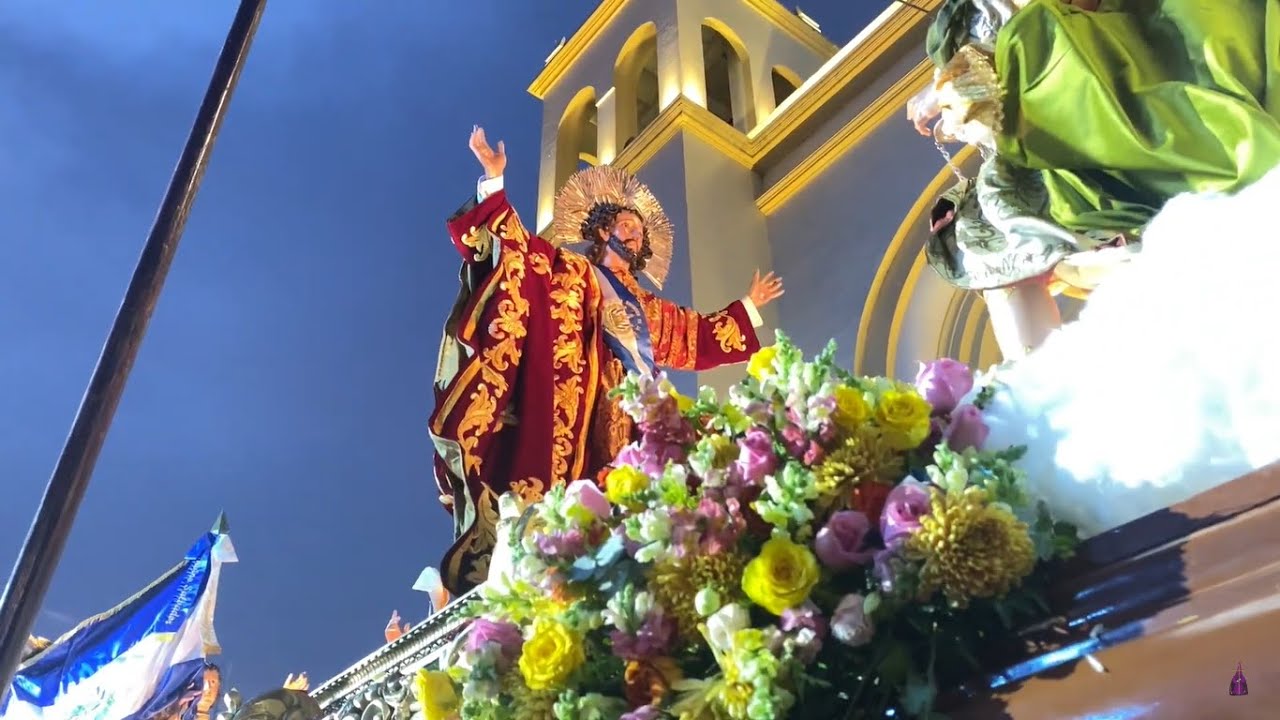 Divino Salvador del Mundo 2024. Llegada a Catedral Metropolitana  [SV]