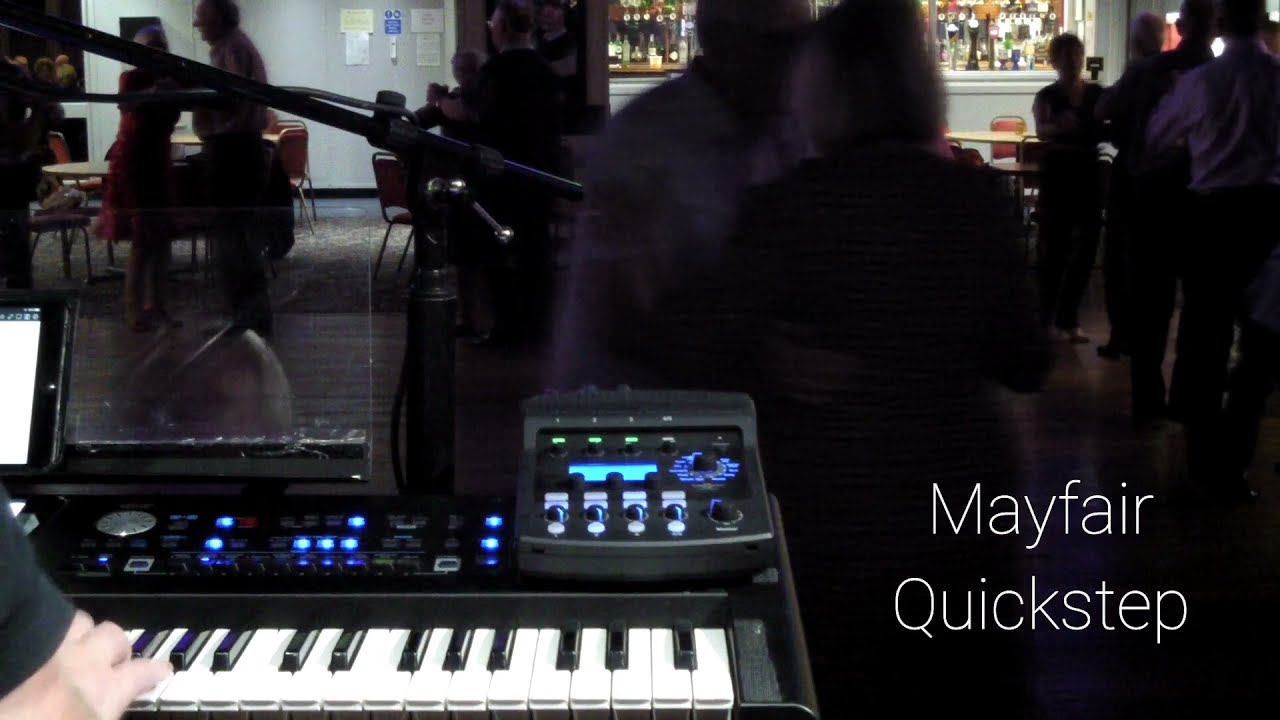 Ballroom and Sequence Dancing with Kenny Campbell on keyboards