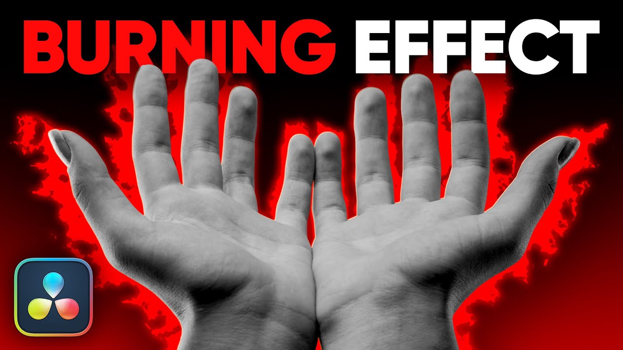 Animated Burning Border Outline Effect in DaVinci Resolve