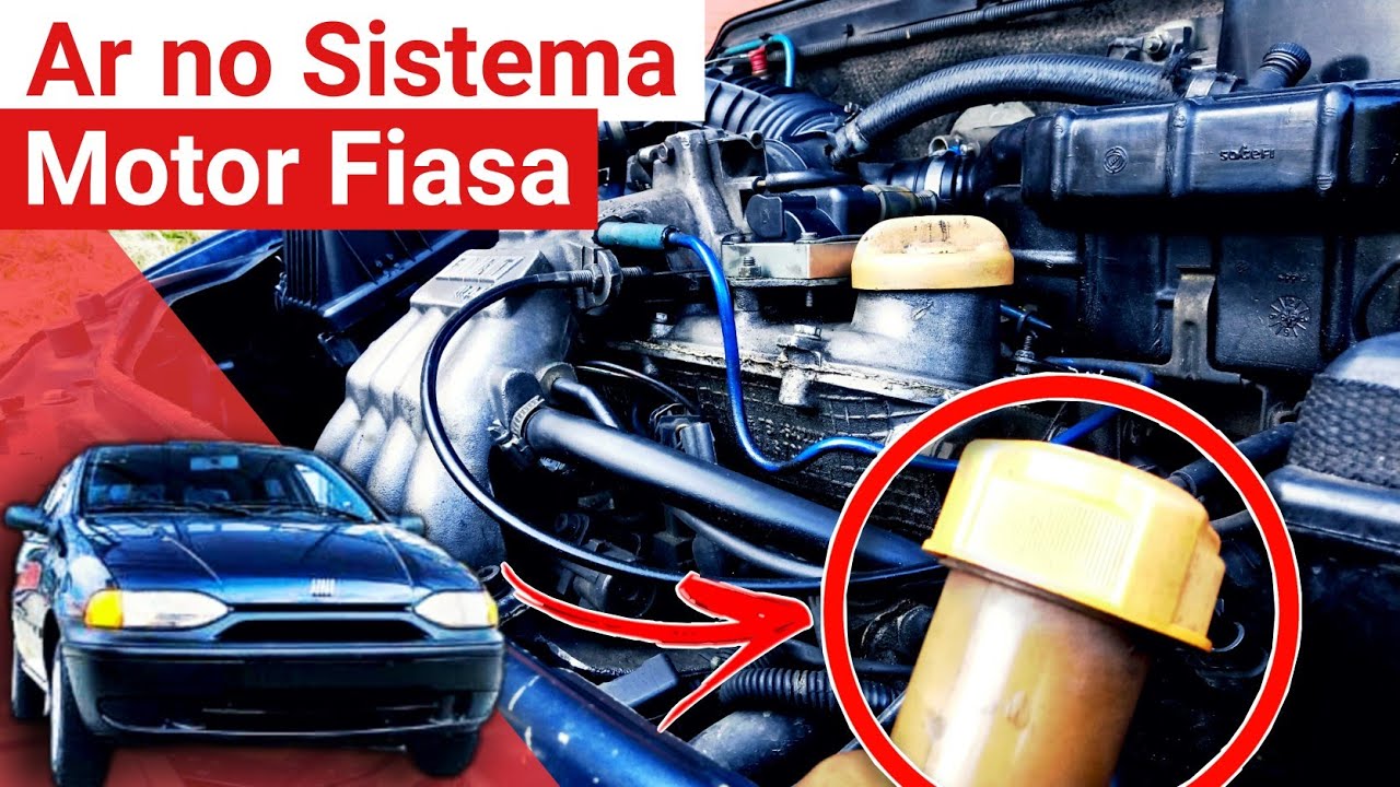 COMO RETIRAR O AR DO SISTEMA DE ARREFECIMENTO DO MOTOR FIASA? | Autos & Dicas #57