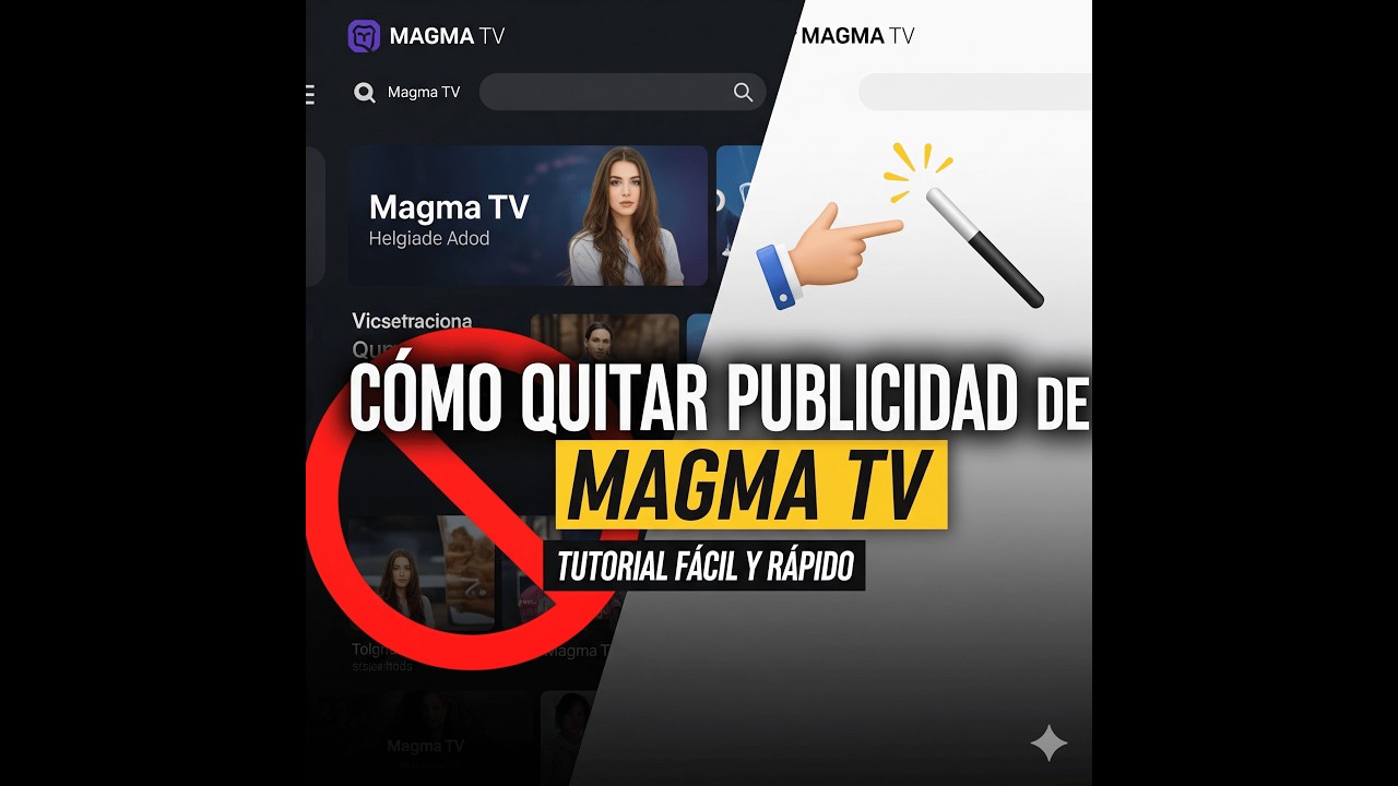 Adiós anuncios en Magma TV: Tutorial Rápido y Fácil