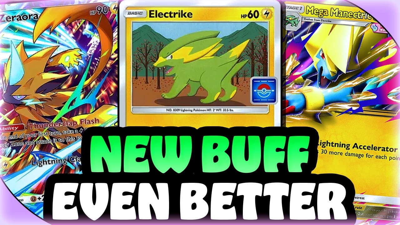 Они улучшили Mega Manectric EX в Pokemon TCG Pocket.