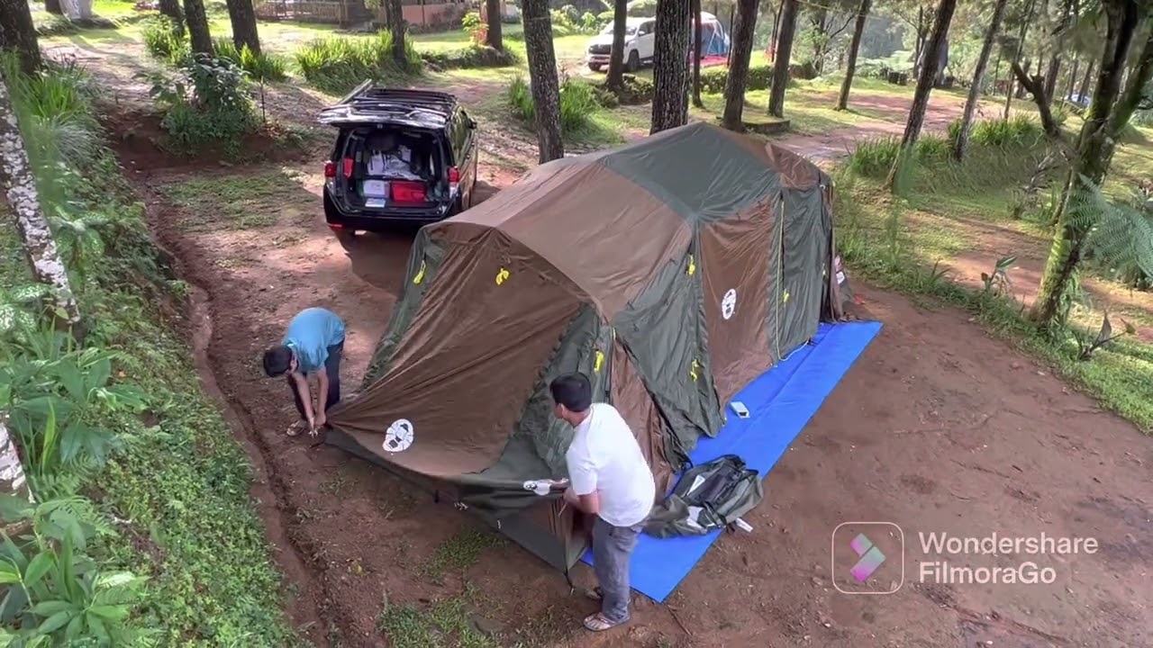 Setup Coleman Intsant Lighted Northstar 10p