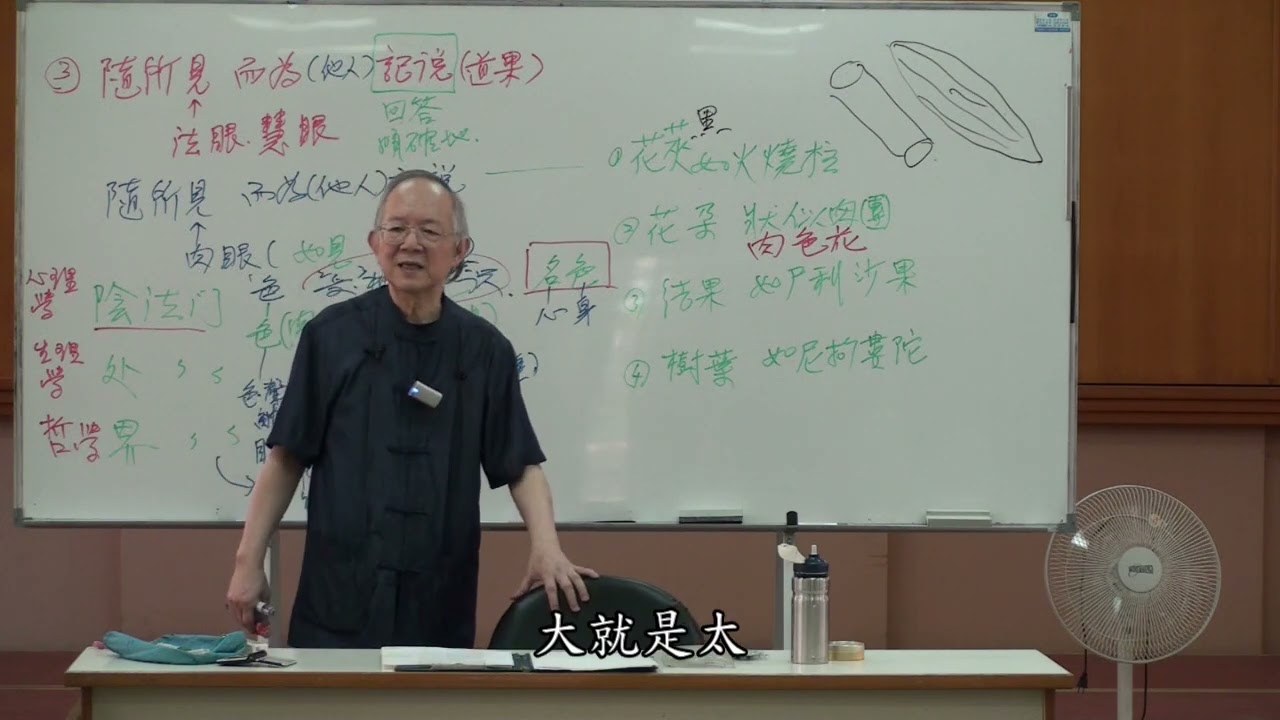 20110618 03 【根本佛教講座】-《阿含要略》C〈增上信學〉第106集「3-0-4眾弟子說(四)」~ 楊郁文老師談佛法