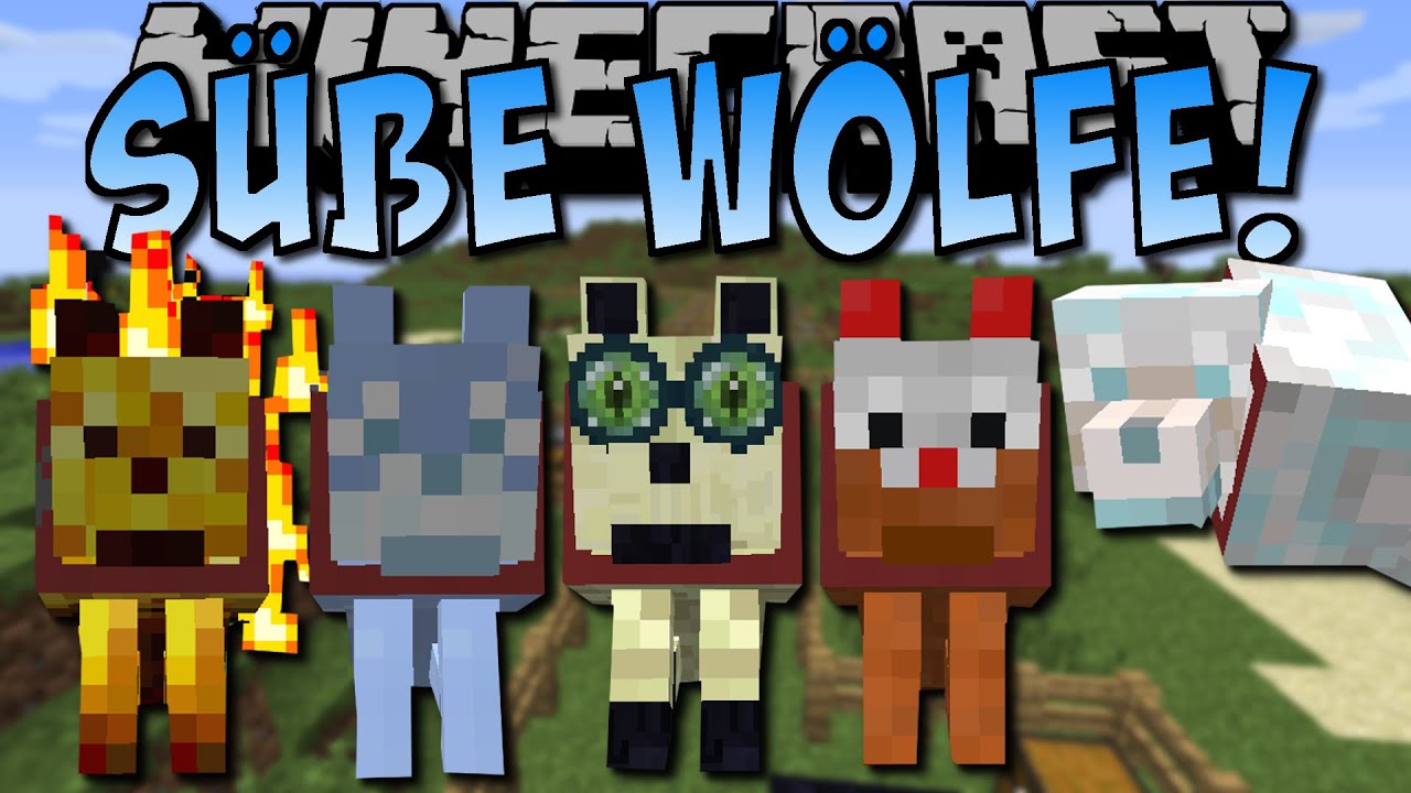 NEUE SÜßE WÖLFE! (Stacy's Wolves Mod) [Deutsch]