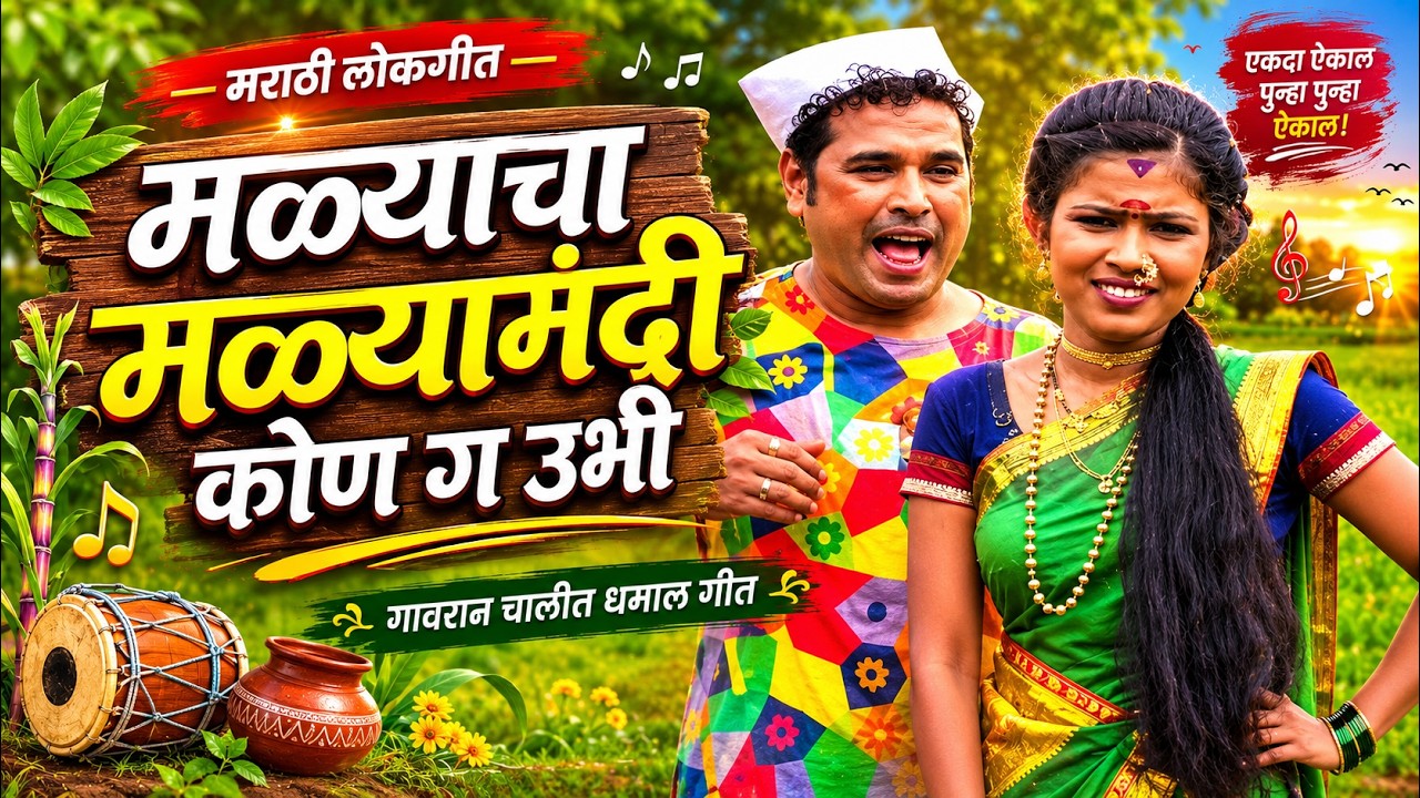 माळ्याचा मळ्यामंदी कोण ग उभी  | Malyachya Malyamadi Kone Ga Ubhi | Koligeete | #marathi Song