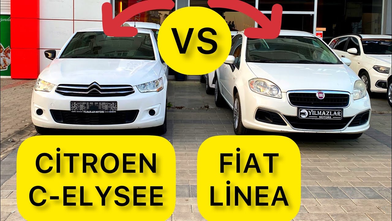 FİAT LİNEA VS CİTROEN C ELYSEE KARŞILAŞTIRMA HANGİSİ DAHA İYİ ? ARTILAR VE EKSİLER