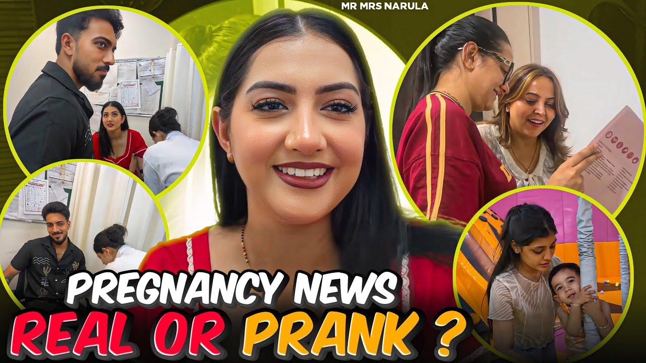 PREGNANCY NEWS PRANK OR REAL 😱 | FIRST SCAN 🥺👶🏻| VISIT SKYJUMPER | MR MRS NARULA 