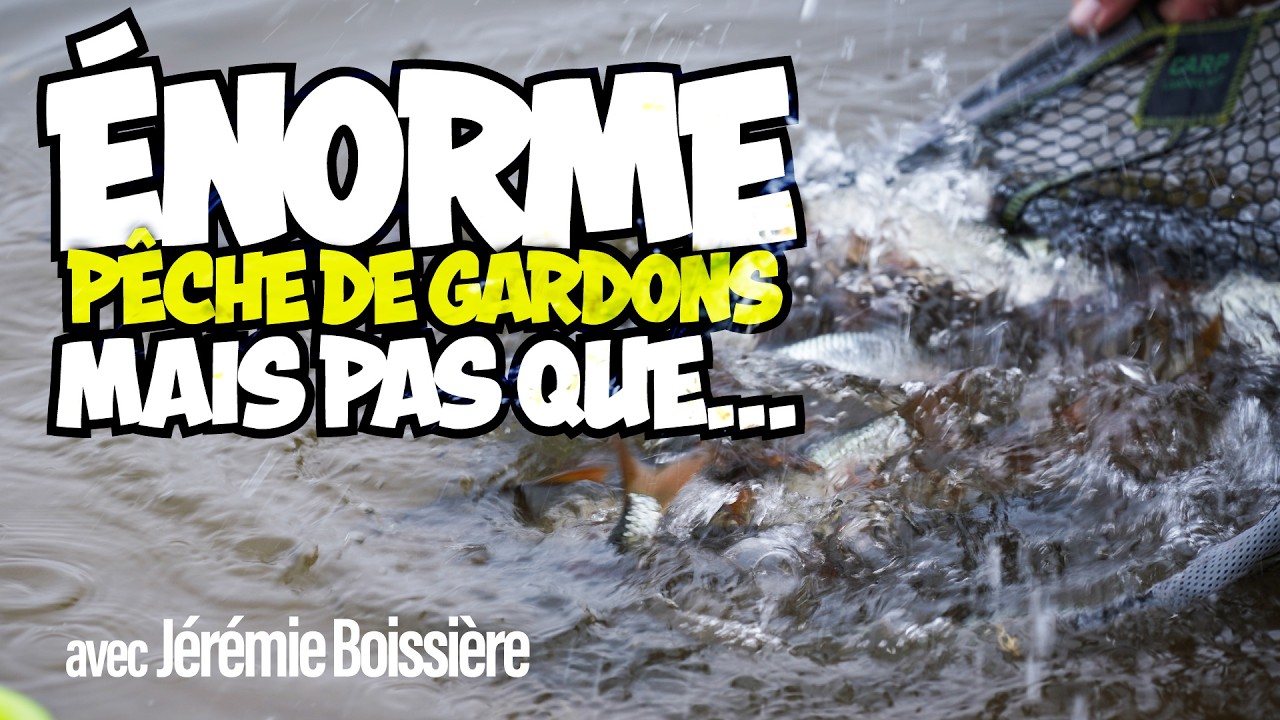 &Eacute;norme p&ecirc;che de Gardons ! Mais pas que... avec J&eacute;r&eacute;mie Boissi&egrave;re