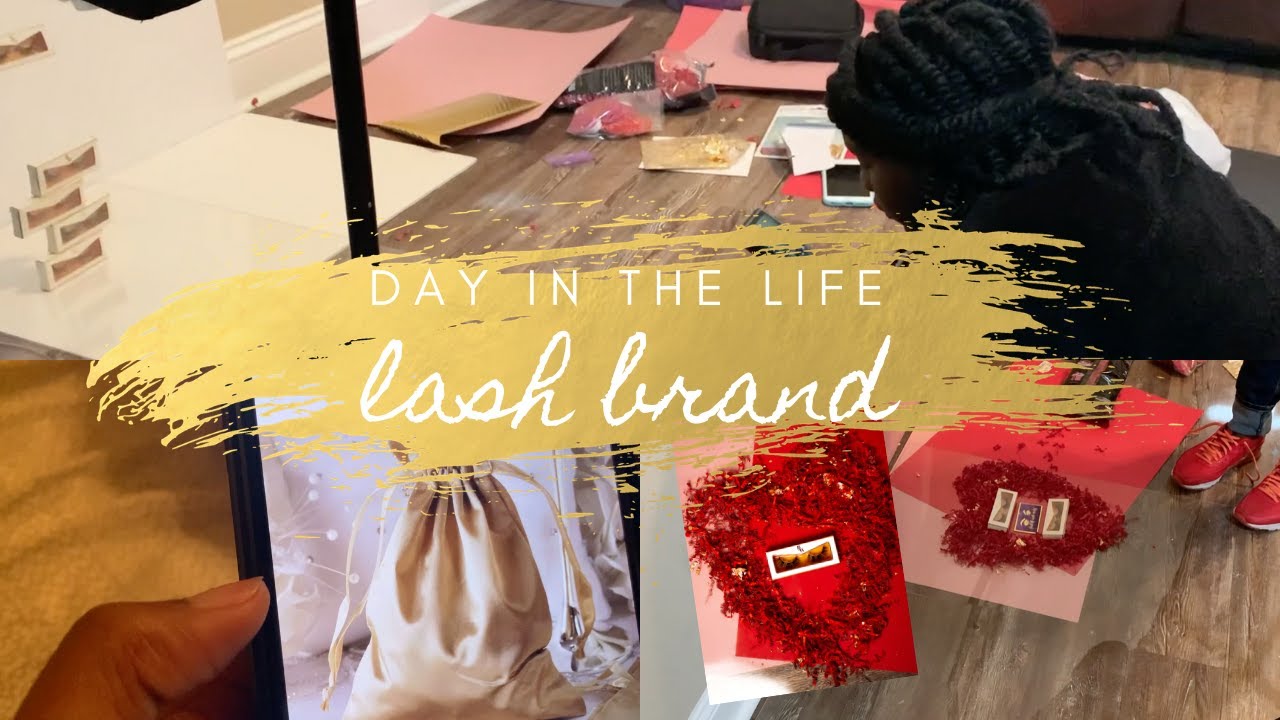 Entrepreneur Life | rebranding my lash brand , ordering supplies + update.