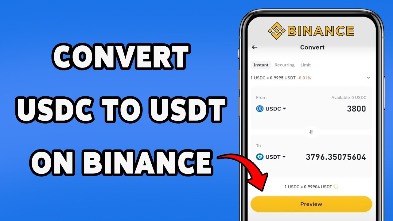 How To Convert USDC To USDT On Binance 2025 | Swap USDC For USDT Instantly On Binance