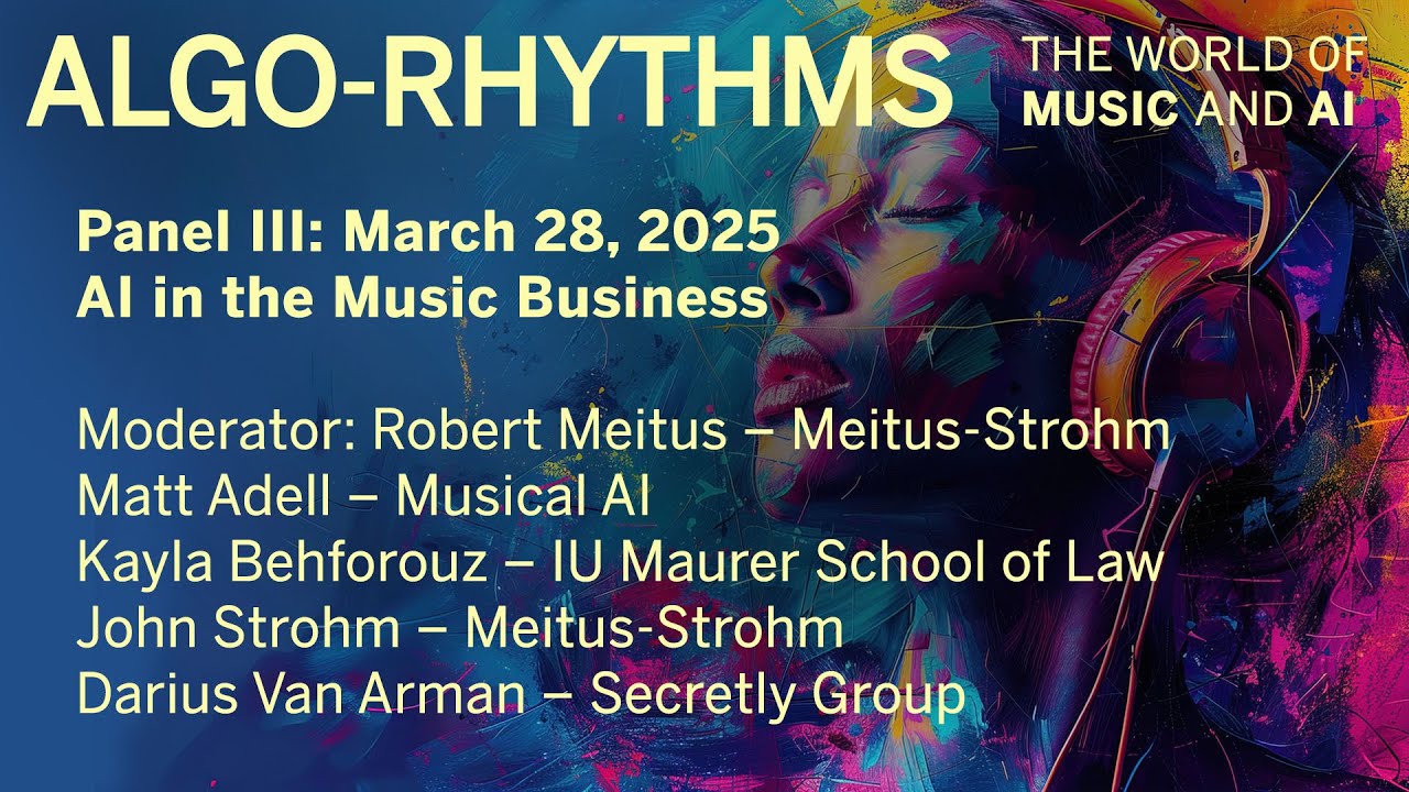 AlgoRhythms 2025: AI in the Music Business