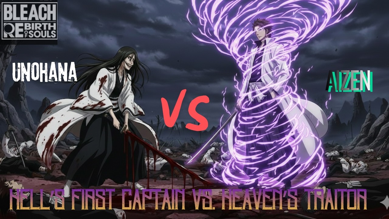 Hell's First Captain vs. Heaven's Traitor. ⚔️: Unohana VS Aizen! (Rebirth Of Souls Ranked match)