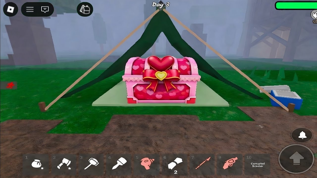 How To Find A NEW VALENTINE CHEST & INSANE REWARDS in 99 nights in the Forest!