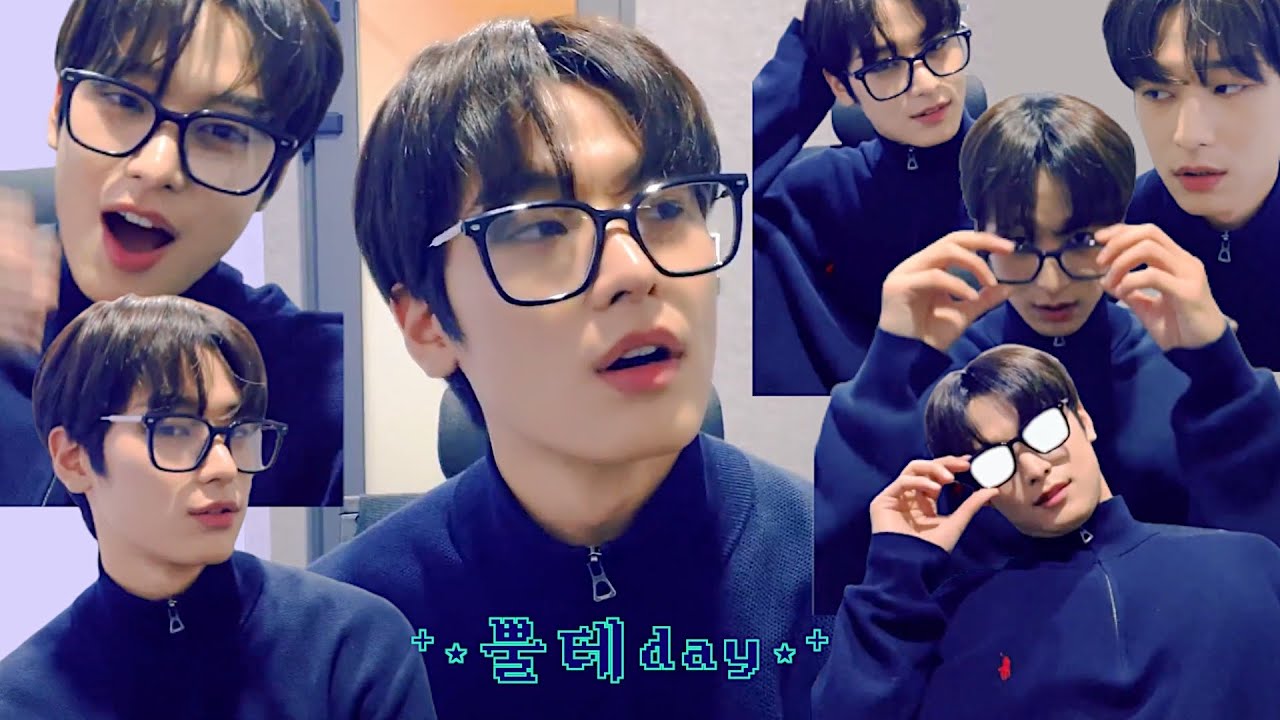 [더보이즈 주연] 뿔테너드남 v앱 하이라이트