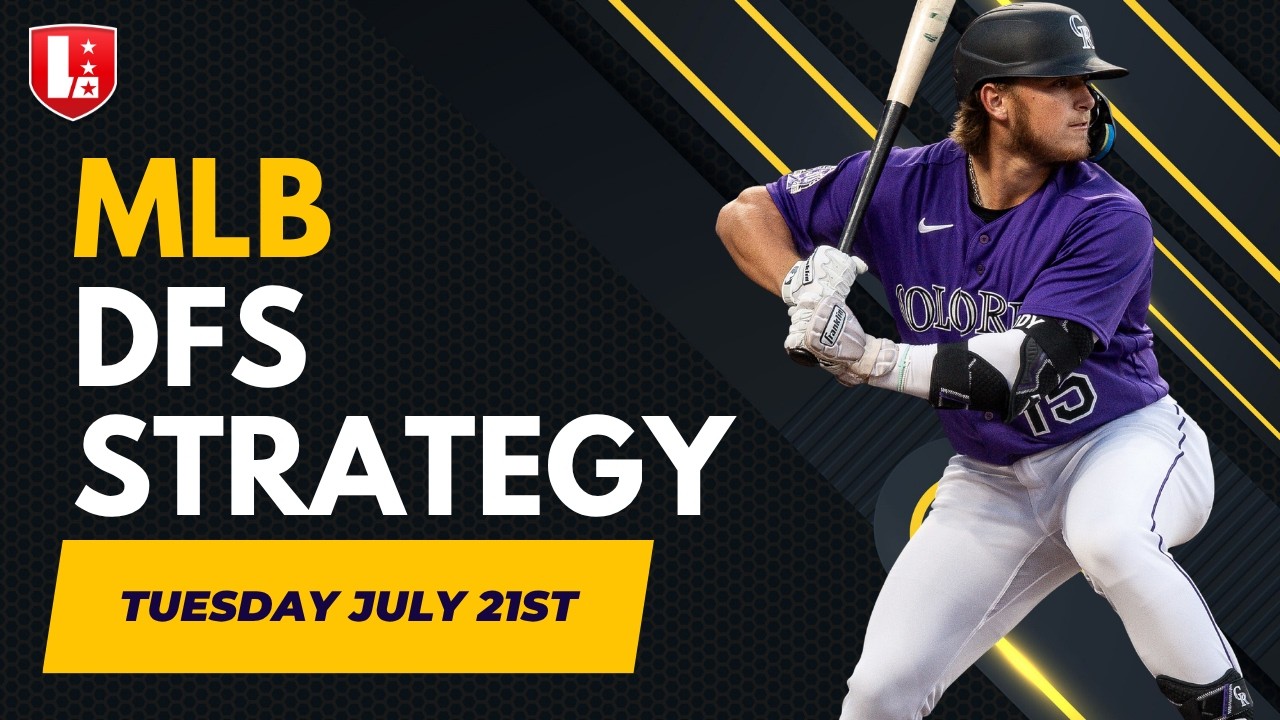 MLB DFS 21.07.26: обзор матчей вторника, составы, стратегии и выгодные игроки (DK/FD/Yahoo)