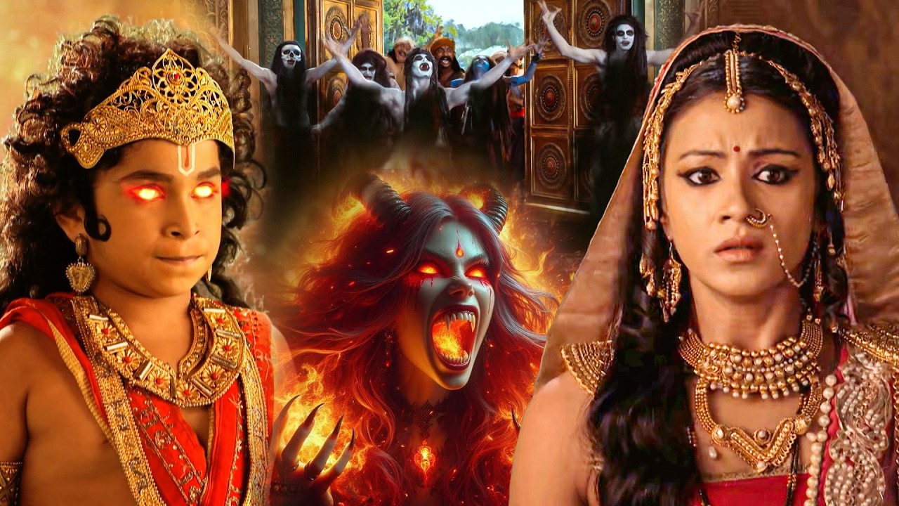 राक्षसी के आगे झुकी माता अंजना 😭 क्या बच पाए हनुमान? | Mahabali Hanuman | Full Episode