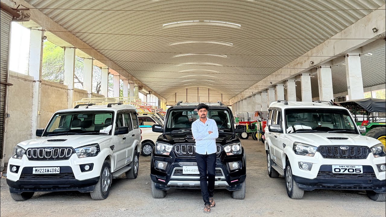 🔝3 Scorpio S5￼ Stock l @sandeshmotors1701