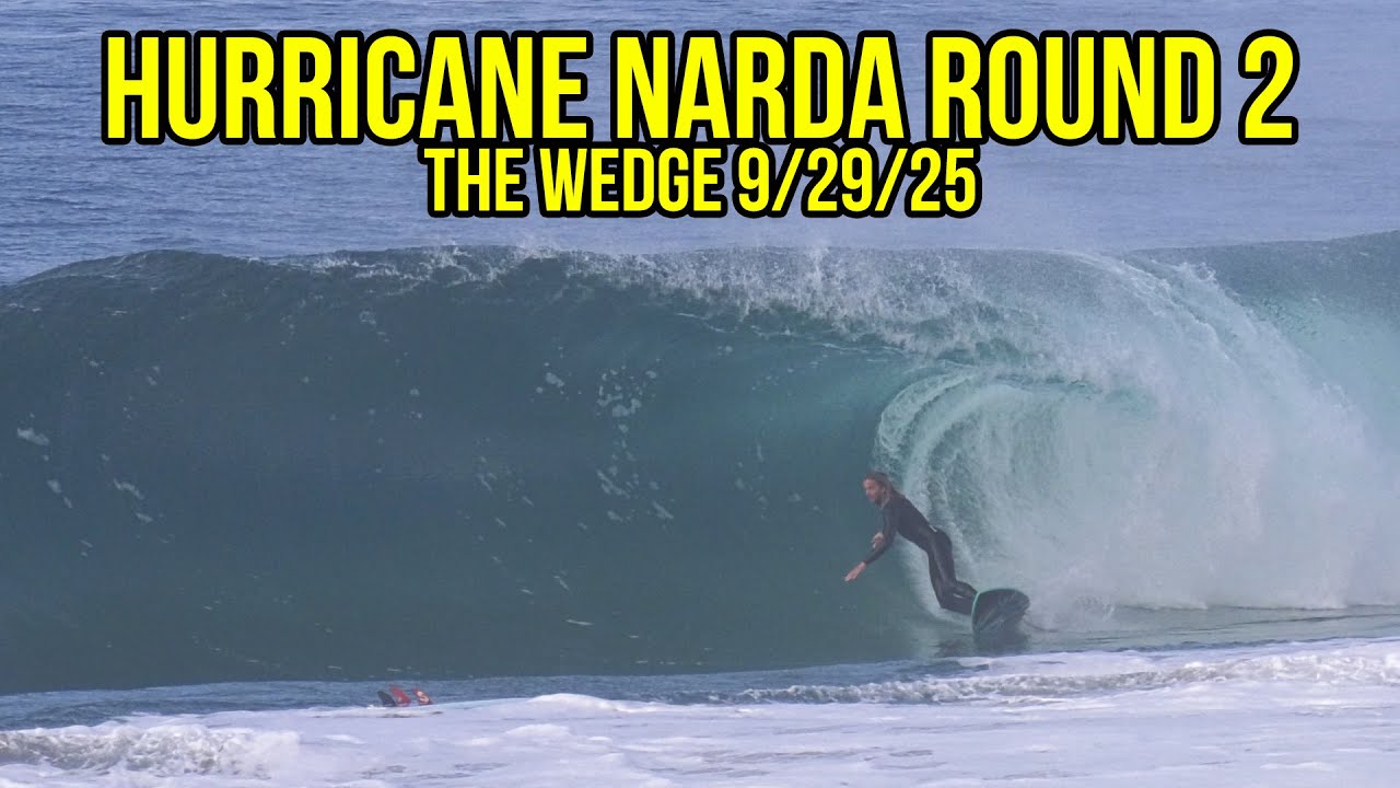 THE WEDGE IS INSANE RIGHT NOW WITH HURRICANE NARDA!!!