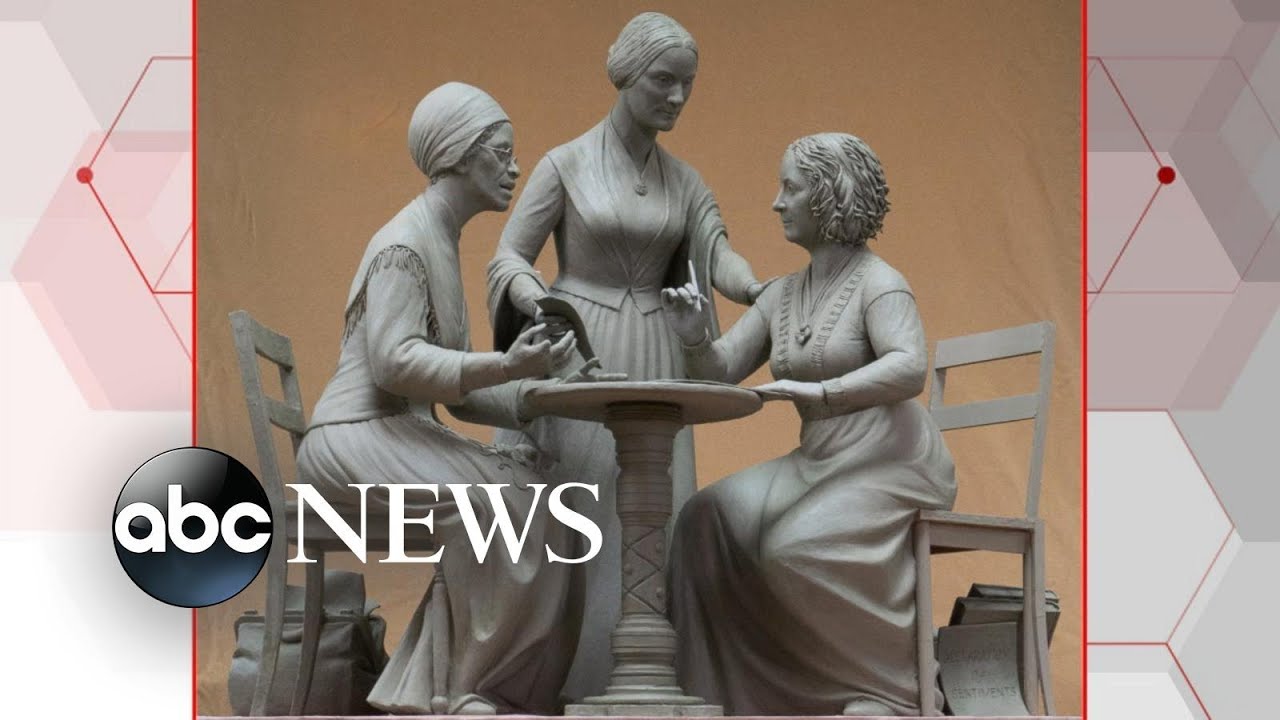 Central Park unveils 1st statue to honor female pioneers