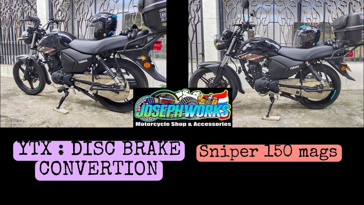 Ytx 125 | Discbrake Convertion | Sniper150 mags | JosephWorks | Pt.1