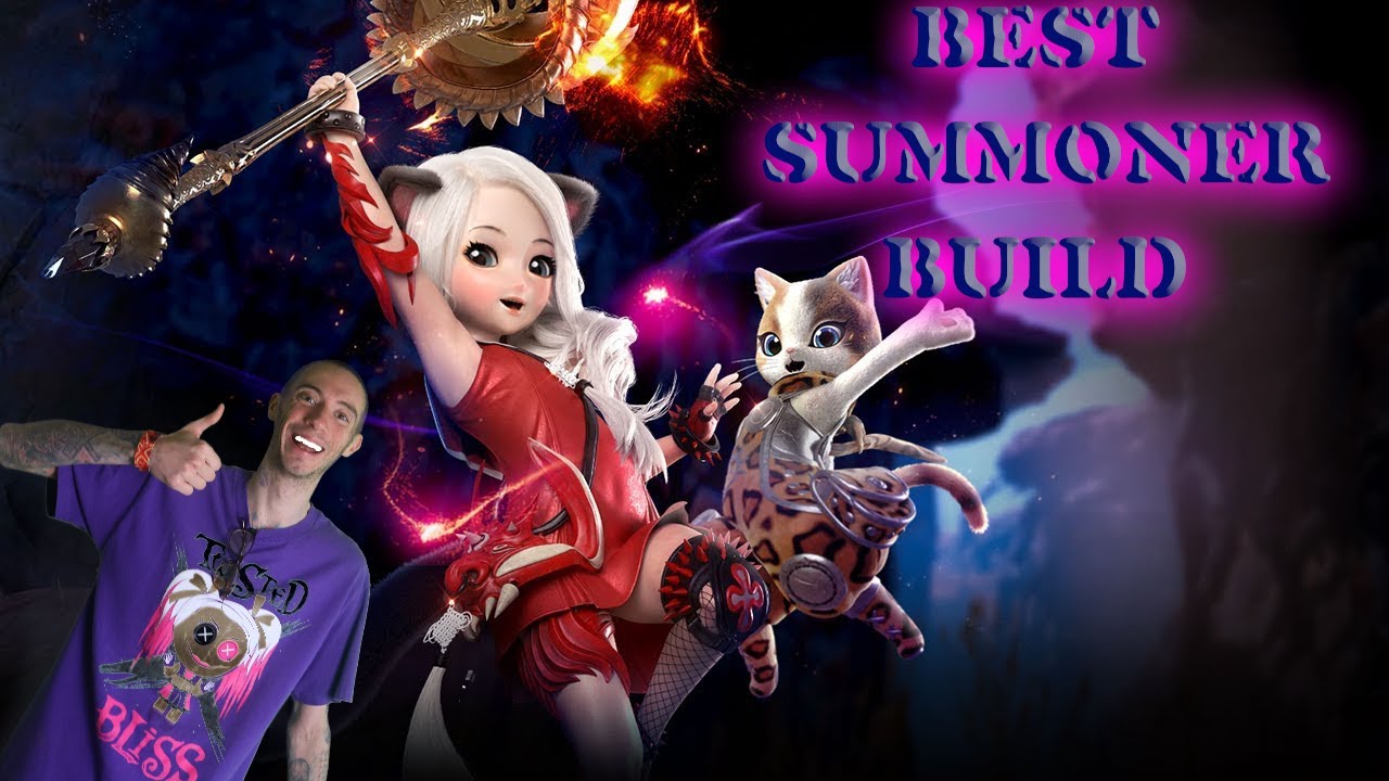 Blade & Soul Revolution BEST Summoner Class Build (Variants, passive skills)