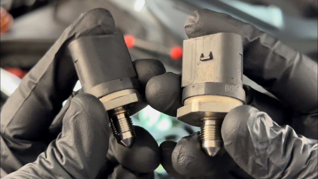 How to Replace Fuel High Pressure Sensor BMW F10 N55 535i