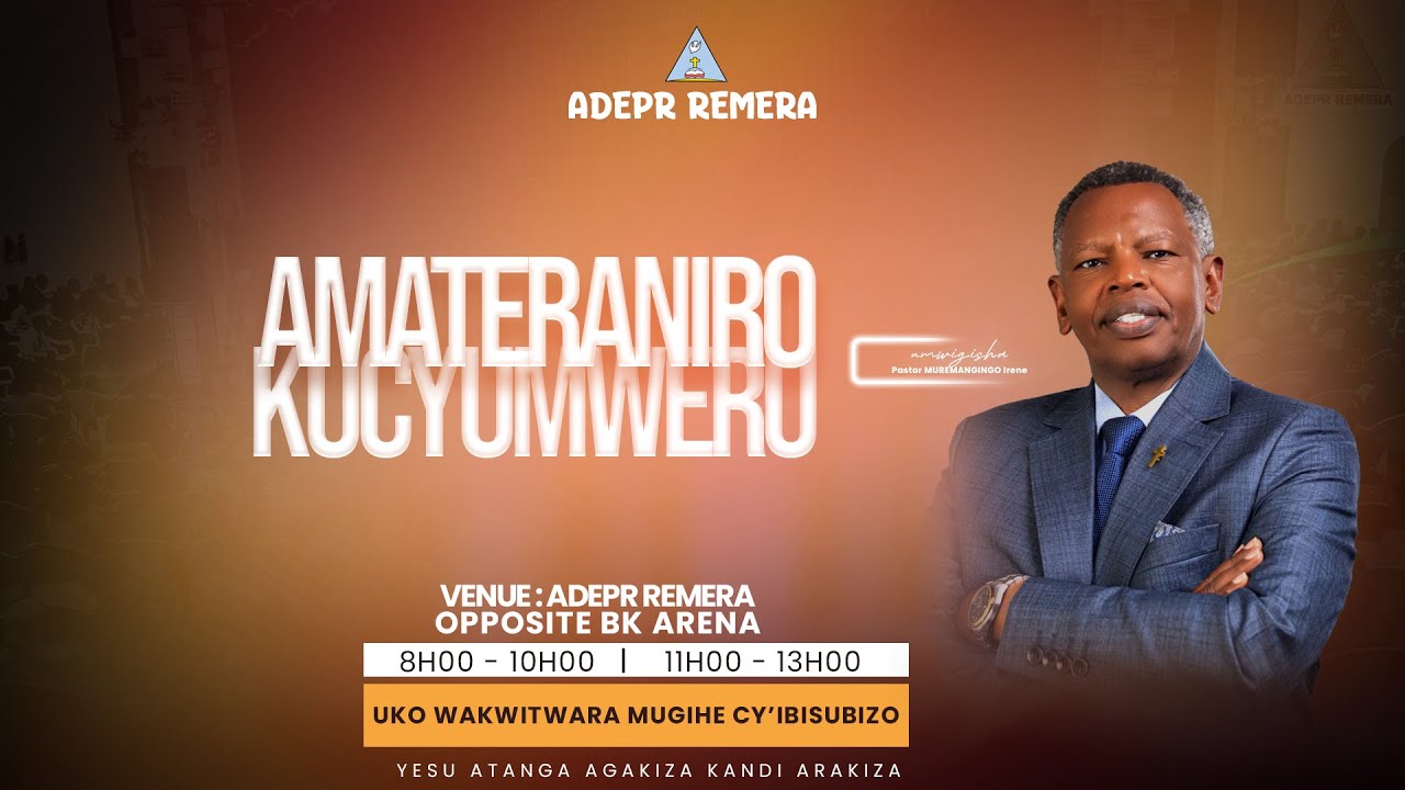 LIVE: //  UKO WAKWITWARA MU BISUBIZO  // ADEPR REMERA // TALIKI: 16 // 11 // 2025