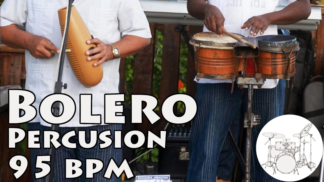 Play along drums bolero 95 bpm :: Batería Para Tocar bolero 95 bpm