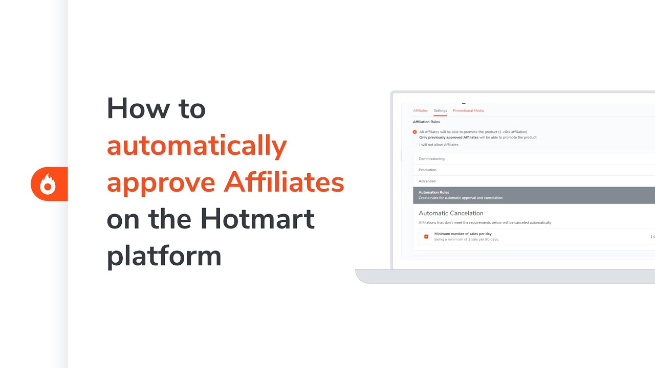 How to automatically approve Affiliates on the Hotmart platform | Hotmart Help Center