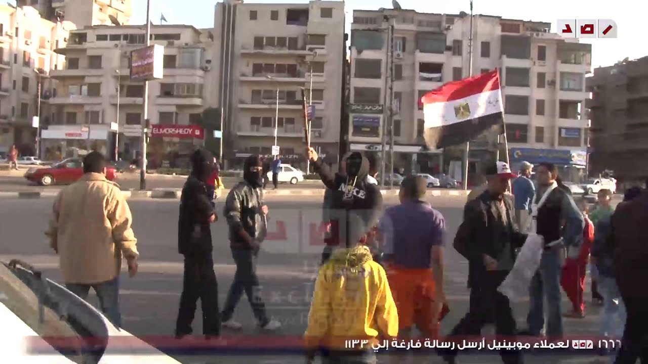 بالفيديو لحظة وصول البلاك بلوك للاتحادية