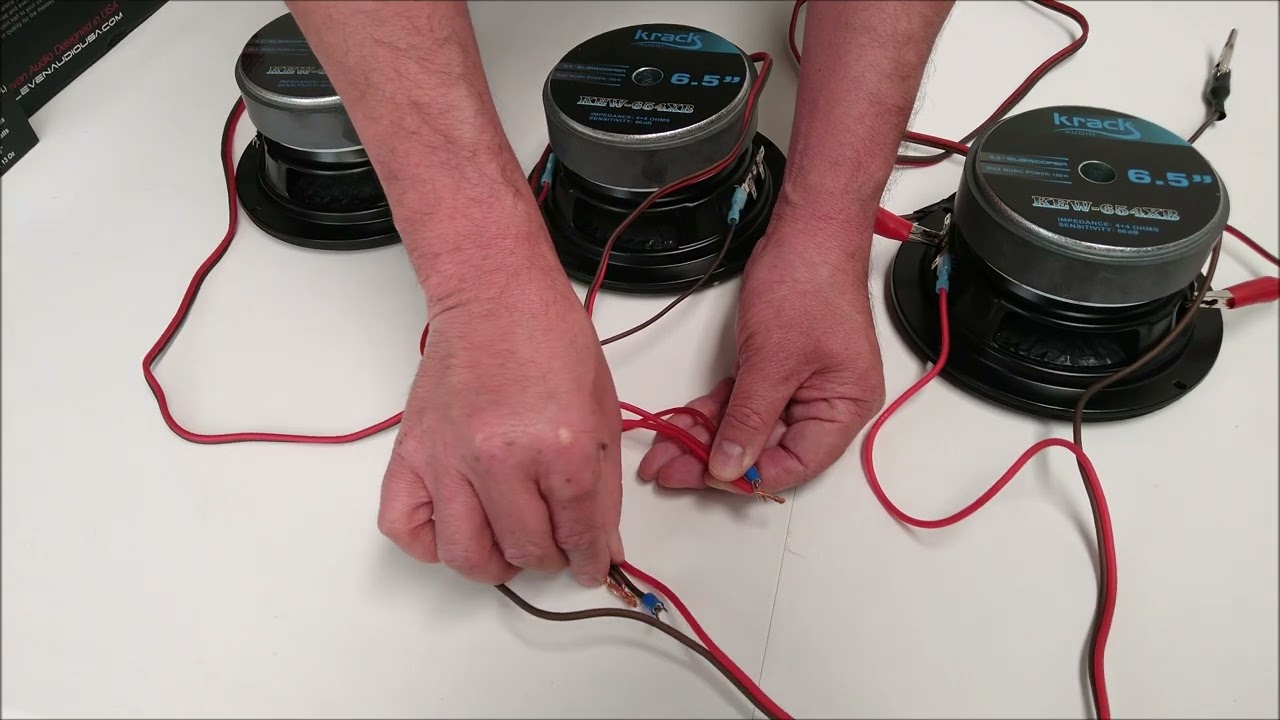 &iexcl;As&iacute; se conectan 3 Subwoofers Doble Bobina de 4 Ohms!