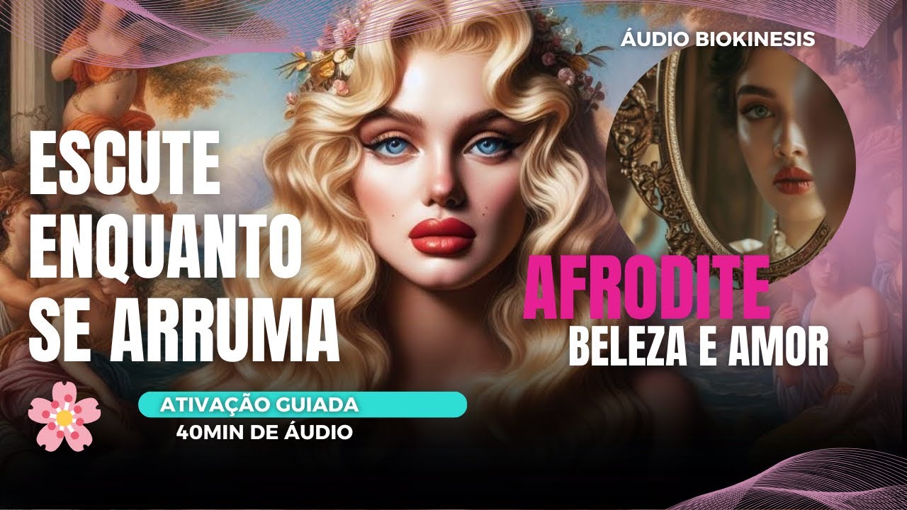 ESCUTE ESSE ÁUDIO ENQUANTO SE ARRUMA| ATIVAÇÃO ARQUÉTIPO AFRODITE| BELEZA E AMOR 🌸