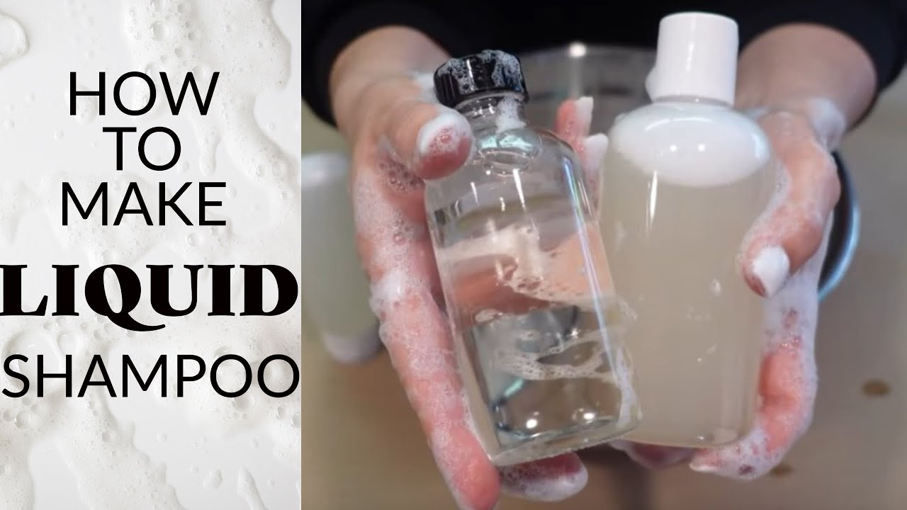 HOW TO MAKE THE BEST LIQUID SHAMPOO (DIY + Tutorial hydrating coconut water shampoo)