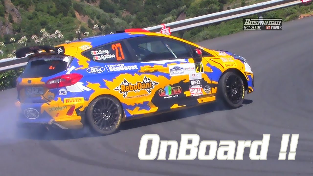 Onboard Show by Daniel Nunes + Bónus | Rali Madeira | Ford Fiesta Rally3 | Full HD