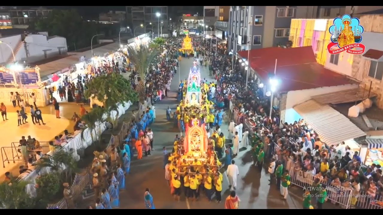 LIVE - 02-09-2025 | Vailankanni Festival 2025 | Day 04 Novena Car Procession & Adoration | Mercy TV