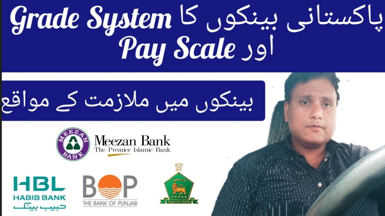 Banks Grade Policy and Pay Scale | Pakistani Banks ki Salary kitni hoti ha.