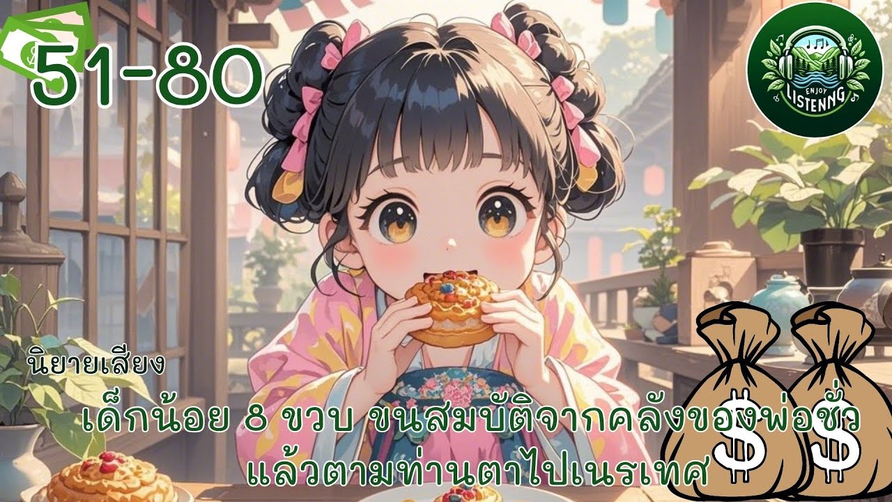 Part 51-80 นิยายเสียง  เรื่อง เด็กน้อย 8 ขวบ ขนสมบัติจากคลังของพ่อชั่ว ตอนปรับเปลี่ยนจิตใจ