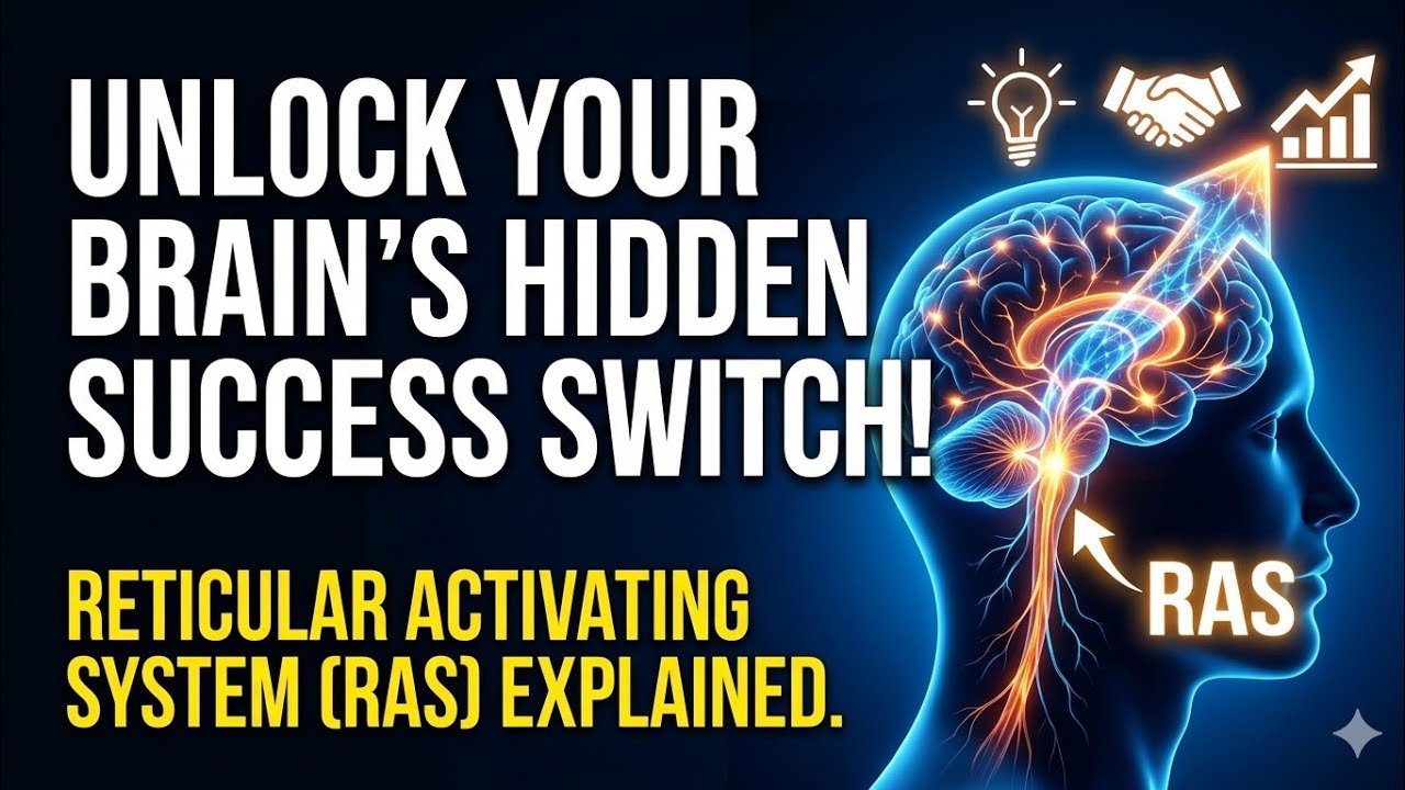 Unlock Your Brain&rsquo;s Hidden Success Switch | Reticular Activating System (RAS) Explained