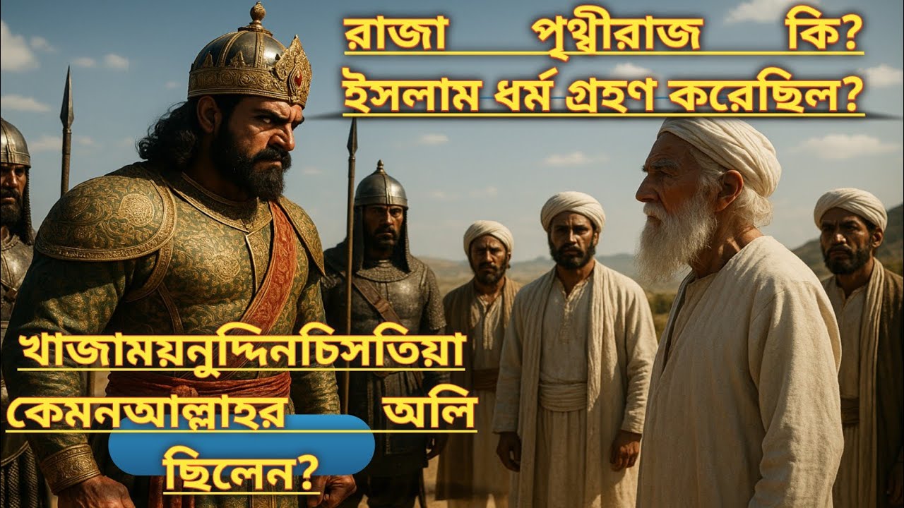 খাজা ময়নুদ্দিন চিসতিয়া রহঃ এর যে কারামত দেখে লক্ষ লক্ষ হিন্দু মুসলমান হয়েছে । আজমিরে পুরো কাহিনী