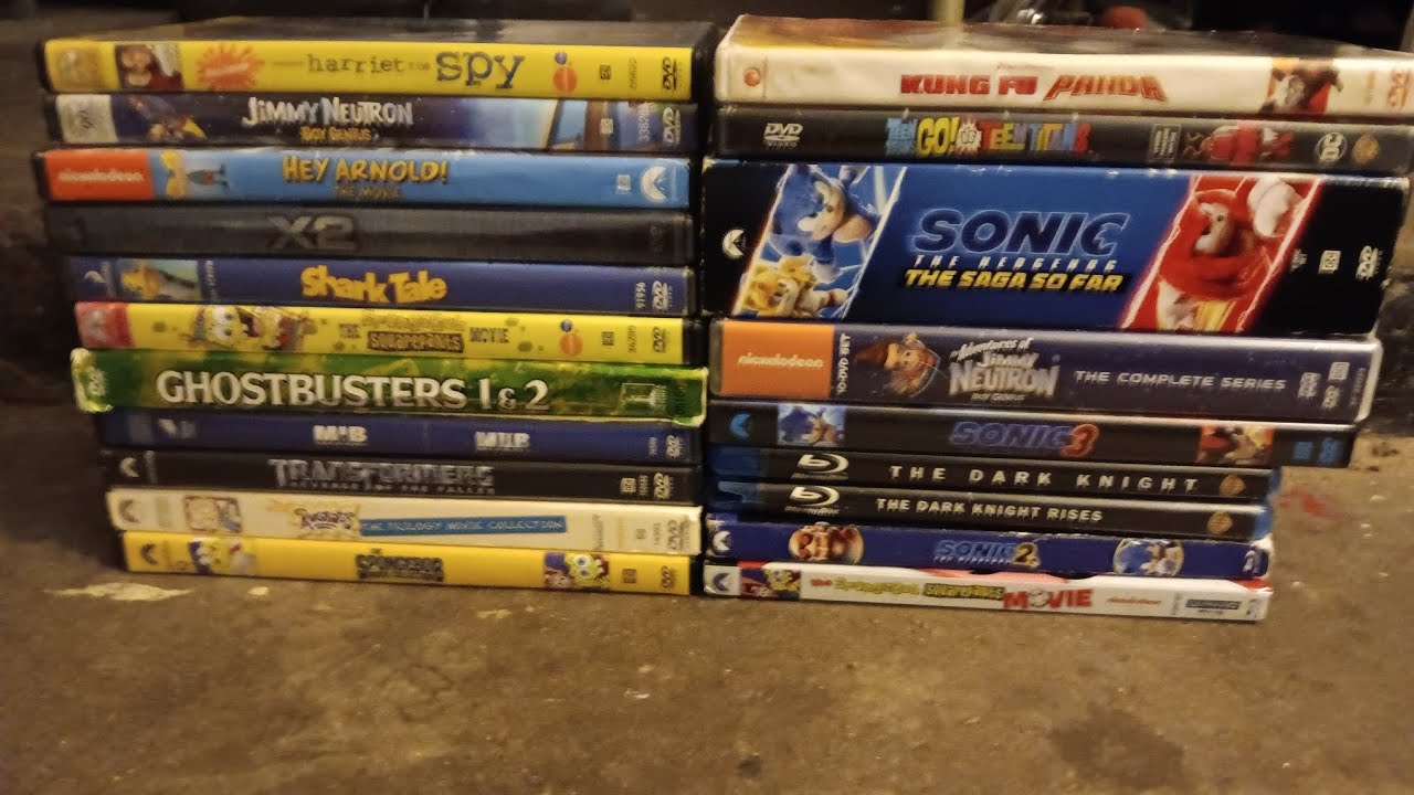 My DVDs and Blu-rays and 4K Collection