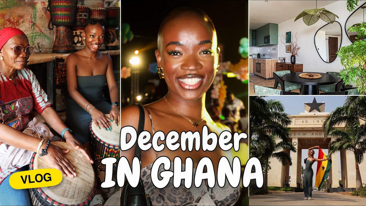 My first time in GHANA for DETTY DECEMBER | Country 1/10