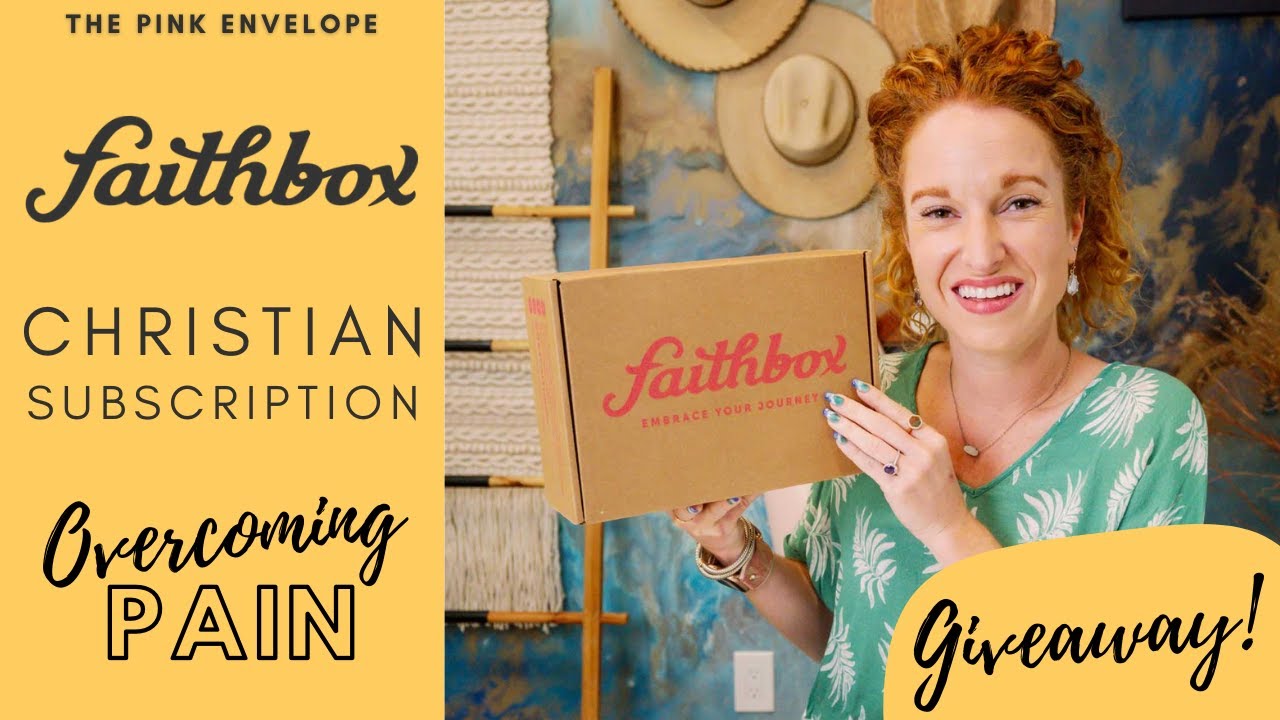 Обзор Faithbox | Преодоление боли | Распаковка христианской подписки