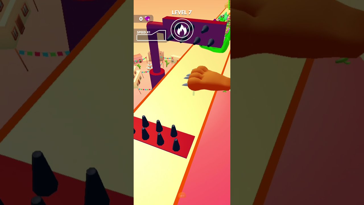Teeth Runner! - (Android Gameplay Walkthrough)