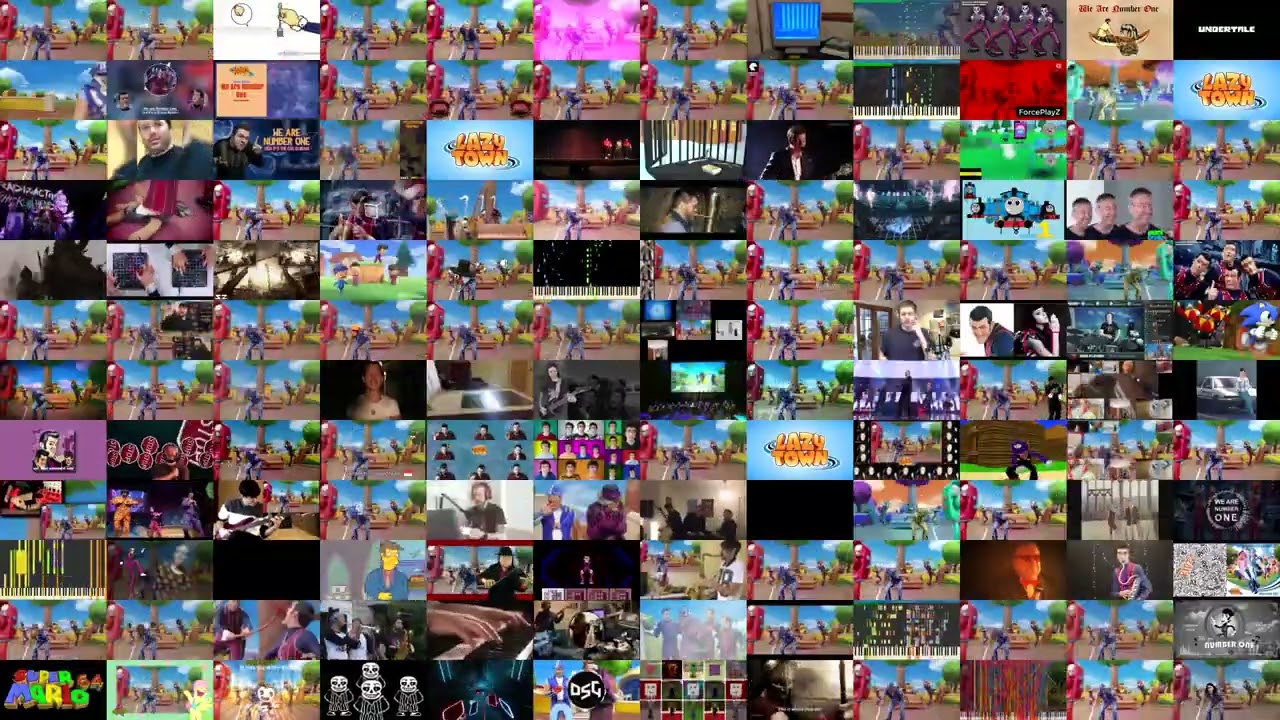 We Are Number One 146 versions Mashup (Read description)