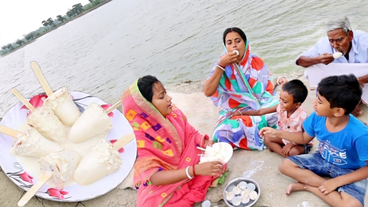 একদম কম খরচে বাড়িতে kulfi icecream তৈরির সহজ পদ্ধতি||ice cream recipe