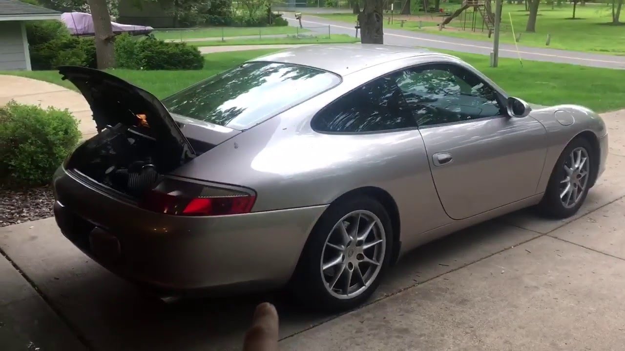 2002 Porsche 996 Carrera C2 K&N cold air intake install
