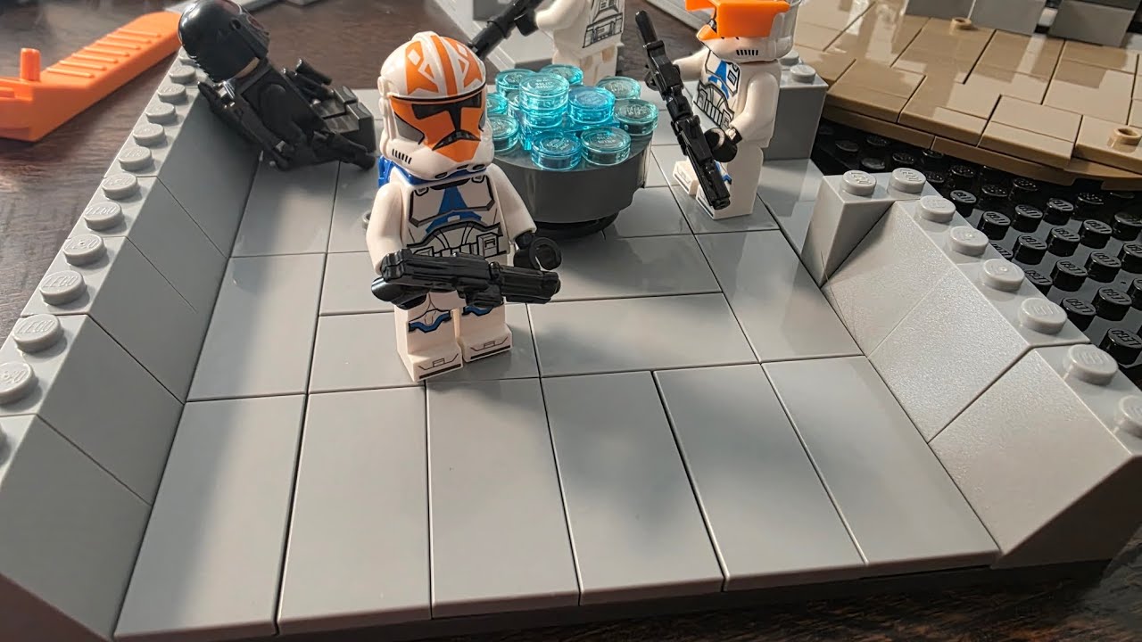 Building Lego clone wars 332nd Mocs!