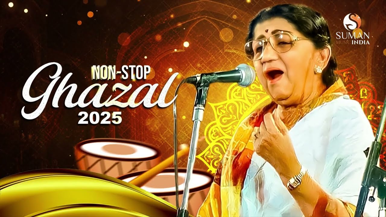 Nonstop Golden Ghazals 2025 | Jagjit Singh, Lata Mangeshkar, Asha Bhosle | Evergreen Hindi ghazals